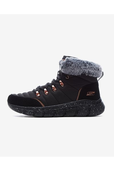 حذاء بوت نسائي أسود من Bobs B Flex117339 بيبك Skechers