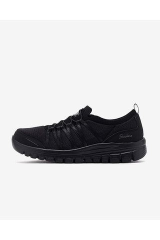 حذاء رياضي نسائي من سكيتشرز 100692 باللون الأسود Skechers