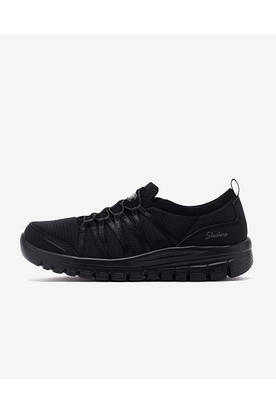 حذاء رياضي نسائي من سكيتشرز 100692 باللون الأسود Skechers