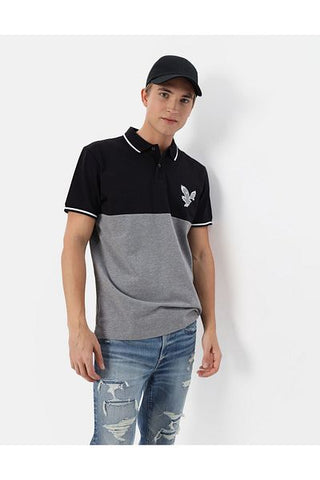 قميص بولو AE Colorblock Pique American Eagle