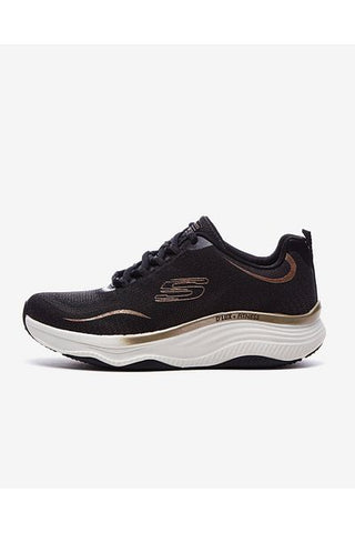 حذاء D'lux Fitness-pure Glam رياضي أسود للنساء 149837 Bkrg Skechers
