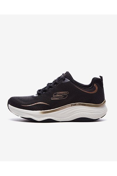 حذاء D'lux Fitness-pure Glam رياضي أسود للنساء 149837 Bkrg Skechers