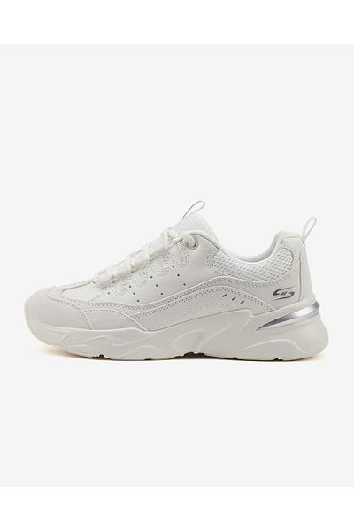 Bobs Bamina - حذاء رياضي أبيض للنساء من Star Strikez 117355 Ofwt Skechers