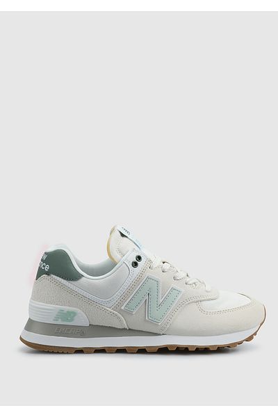 حذاء نسائي من Nb Lifestyle حذاء رياضي نسائي أبيض Wl574cgr New Balance
