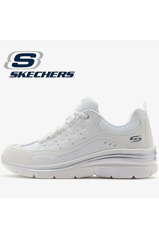 أحذية رياضية بيضاء للنساء من Fashion Fit 896295 TK OFWT Skechers