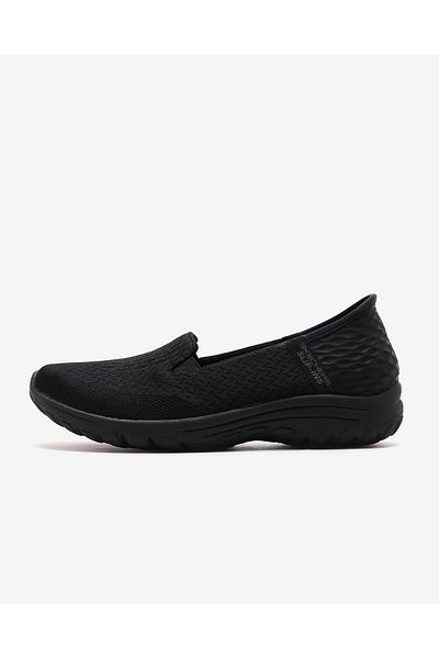 Reggae Fest 2.0 - حذاء كاجوال نسائي أسود سهل الارتداء 158698 Bbk Skechers