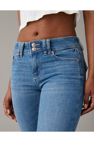 جينز أزرق للنساء / البنات U-0439-4237 American Eagle