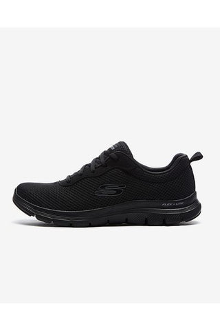حذاء رياضي أسود للنساء من Flex Appeal 4.0 - Brilliant View149303 بي بي كيه Skechers