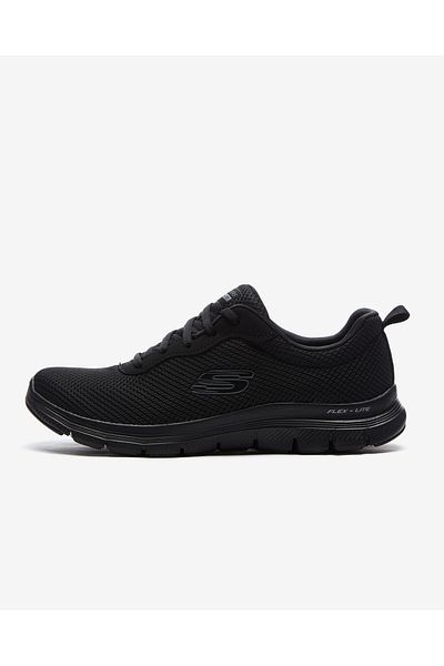 حذاء رياضي أسود للنساء من Flex Appeal 4.0 - Brilliant View149303 بي بي كيه Skechers