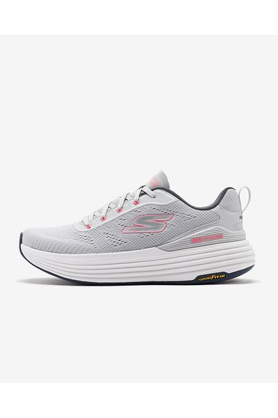 حذاء الجري Voyager باللون الرمادي للنساء # 129260   أقصى تعليق توسيد Skechers