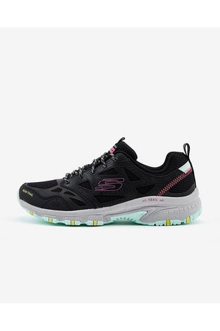 حذاء Hillcrest نسائي أسود للاستخدام الخارجي 149821 Bkmt Skechers