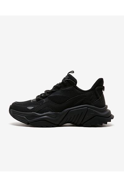 حذاء رياضي نسائي ذكي باللون الأسود - 133300   BBK Skechers