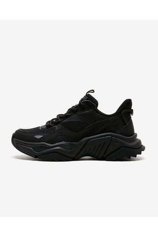 حذاء رياضي نسائي ذكي باللون الأسود - 133300   BBK Skechers