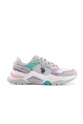 حذاء رياضي نسائي فاخر من US Polo Assn - Vıncent101502371حذاء رياضي متعدد الألوان