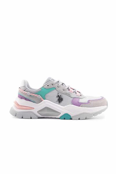 حذاء رياضي نسائي فاخر من US Polo Assn - Vıncent101502371حذاء رياضي متعدد الألوان
