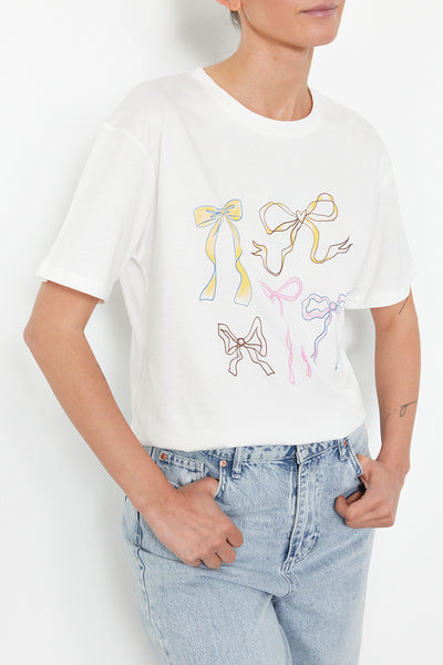 إكرو تي شيرت محبوك عادي TEDSS24TS00040