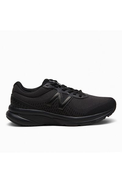 411 أسود للجنسين - حذاء رياضي للمشي والجري اليومي New Balance