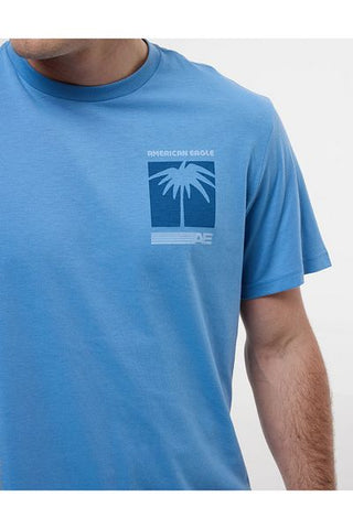 تي شيرت AE 24/7 برسومات SPF U-0181-3676-400 American Eagle