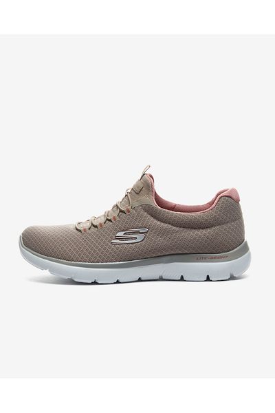 حذاء رياضي نسائي بيج من Summits 12980tk Tppk Skechers