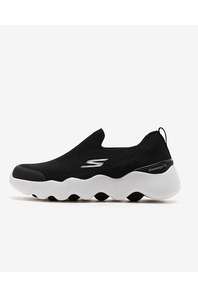 Tidal Go Walk Massage Fit - حذاء مشي نسائي أسود 124906   Bkw Skechers