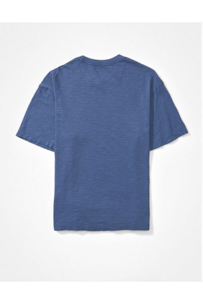 تي شيرت رجالي أزرق U-1164-2921 American Eagle