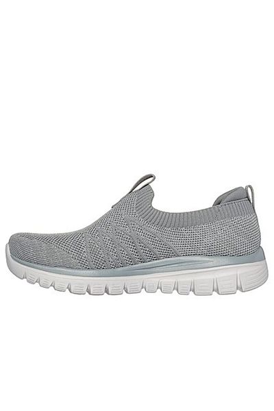 100693 - حذاء رياضي رمادي موديل رمادي Skechers