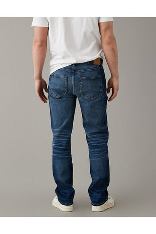 جينز رجالي باللون الأزرق الداكن U-0112-6685 American Eagle