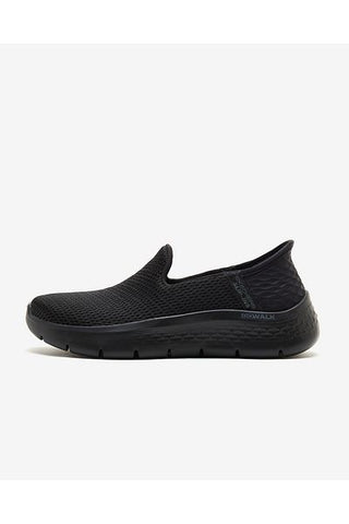 حذاء مشي نسائي أسود من Go Walk Flex - Relish - سهل الارتداء124963 بيبك Skechers