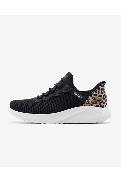 حذاء رياضي أسود للنساء من Bobs Squad Chaos - Seize The Hour 117499   Blk Skechers