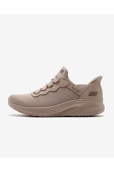 Slip-ins: حذاء رياضي بيج للسيدات من Bobs Squad Chaos117500 تان Skechers