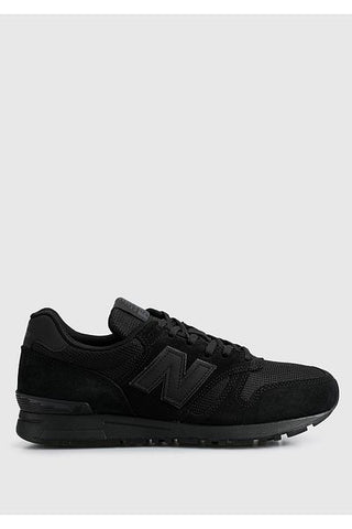 حذاء رياضي رجالي ML565ABB 565 باللون الأسود بالكامل New Balance
