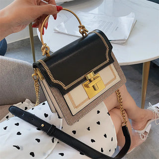 شنطة سهرة كاجوال للنساء - 2022 New Arrival Fashion Bags Brand Gold
