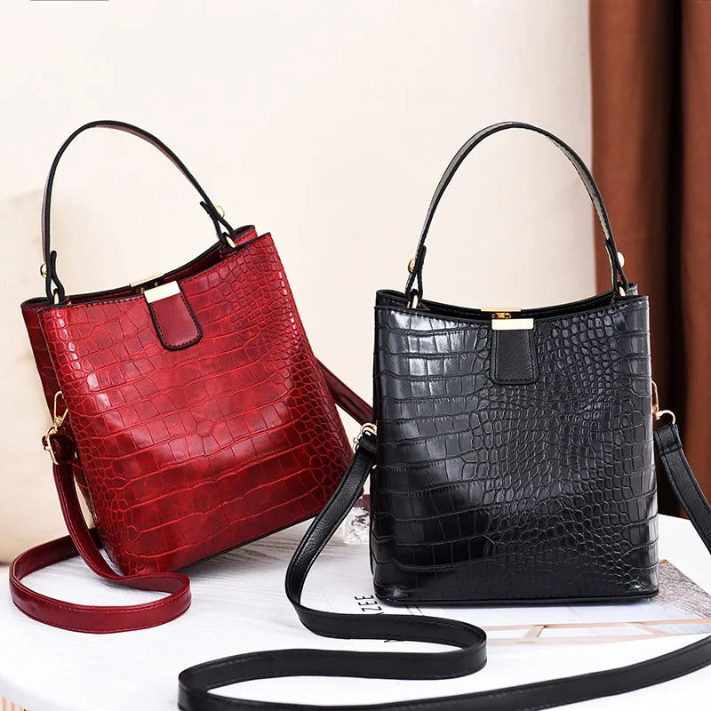 شنطة جلد كلاسيك للنساء - 2022 Newest Ladies Shoulder Bags High Qu