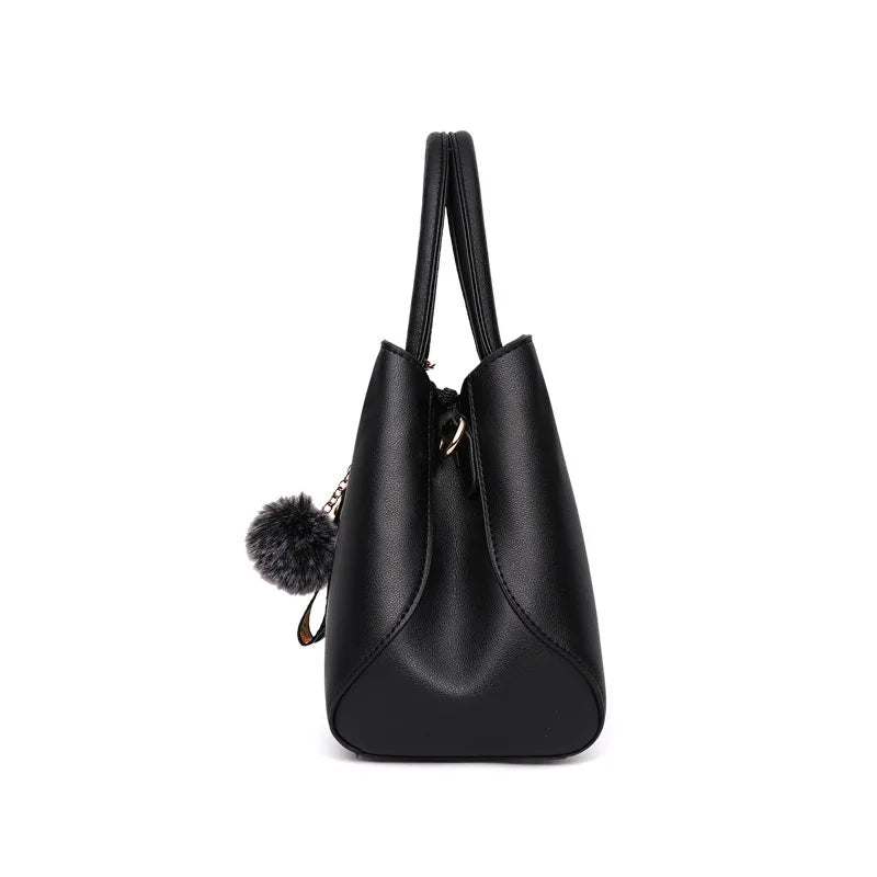 شنطة سهرة أنيقة للنساء - 2022 OEM Big PU Leather Handbags for Wom
