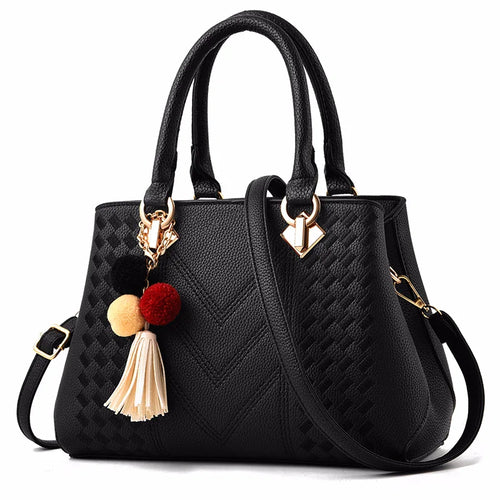 شنطة جلد كاجوال للنساء - 2023 Fashion Ladies Shoulder Bags Latest