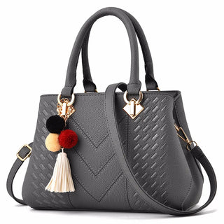 شنطة جلد كاجوال للنساء - 2023 Fashion Ladies Shoulder Bags Latest