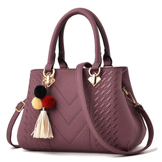 شنطة جلد كاجوال للنساء - 2023 Fashion Ladies Shoulder Bags Latest