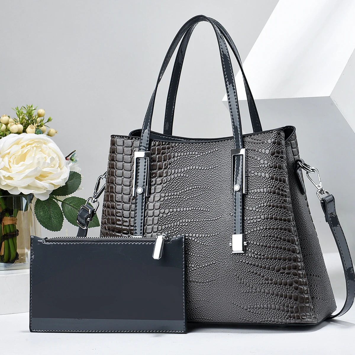 شنطة يد ترند للنساء - 2023 Fashion Ladies Shoulder Bags MOQ 3P