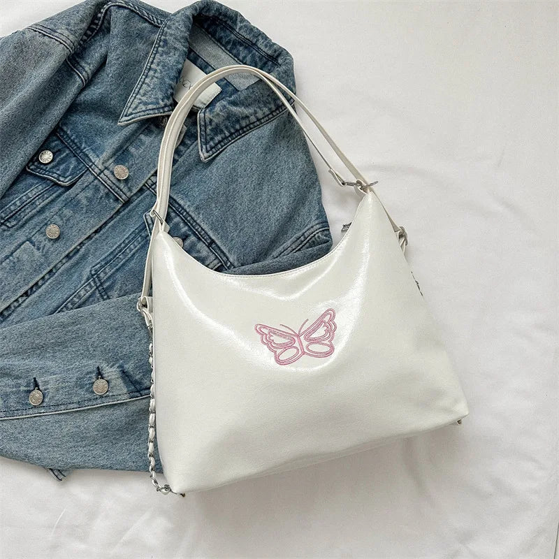 شنطة صغيرة أنيقة للنساء - 2023 Hot Pu Leather Shoulder Fur Tote La