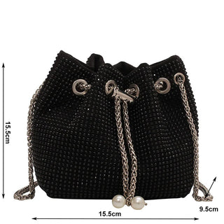 شنطة صغيرة موضة 2025 للنساء - 2023 Luxury Handbags Rhinestone Diamonds