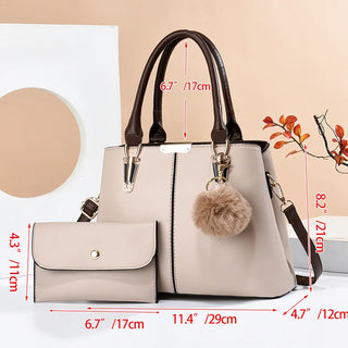 شنطة جلد شيك للنساء - 2023 Luxury Large Capacity Ladies Tote B