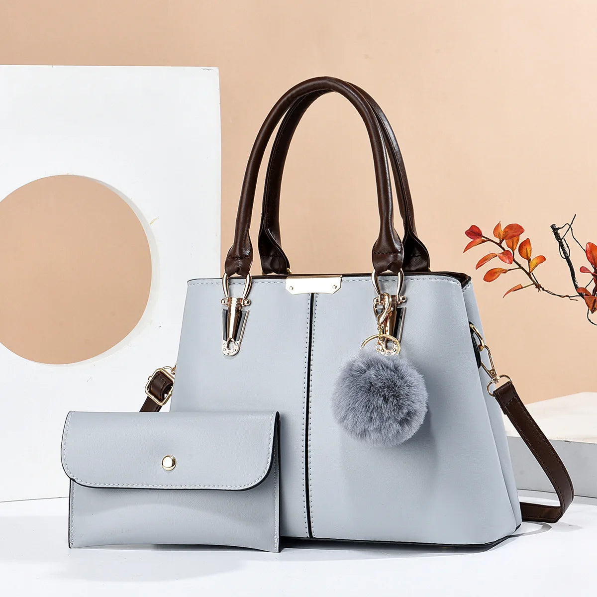 شنطة جلد شيك للنساء - 2023 Luxury Large Capacity Ladies Tote B