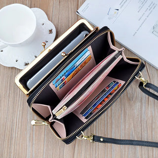 شنطة جلد موضة 2025 للنساء - 2023 New Design Women Pu Leather Wallet