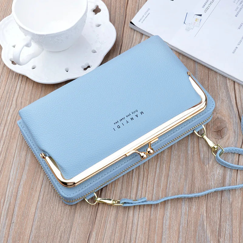 شنطة جلد موضة 2025 للنساء - 2023 New Design Women Pu Leather Wallet