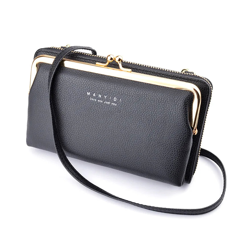 شنطة جلد موضة 2025 للنساء - 2023 New Design Women Pu Leather Wallet