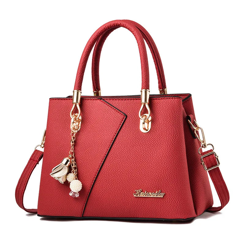 شنطة كروس فاخرة للنساء - 2023 Newest Fashion PU Leather High Qual