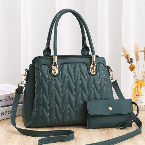 شنطة كتف كلاسيك للنساء - 2023 PU Leather Stylish Ladies Colors Cl