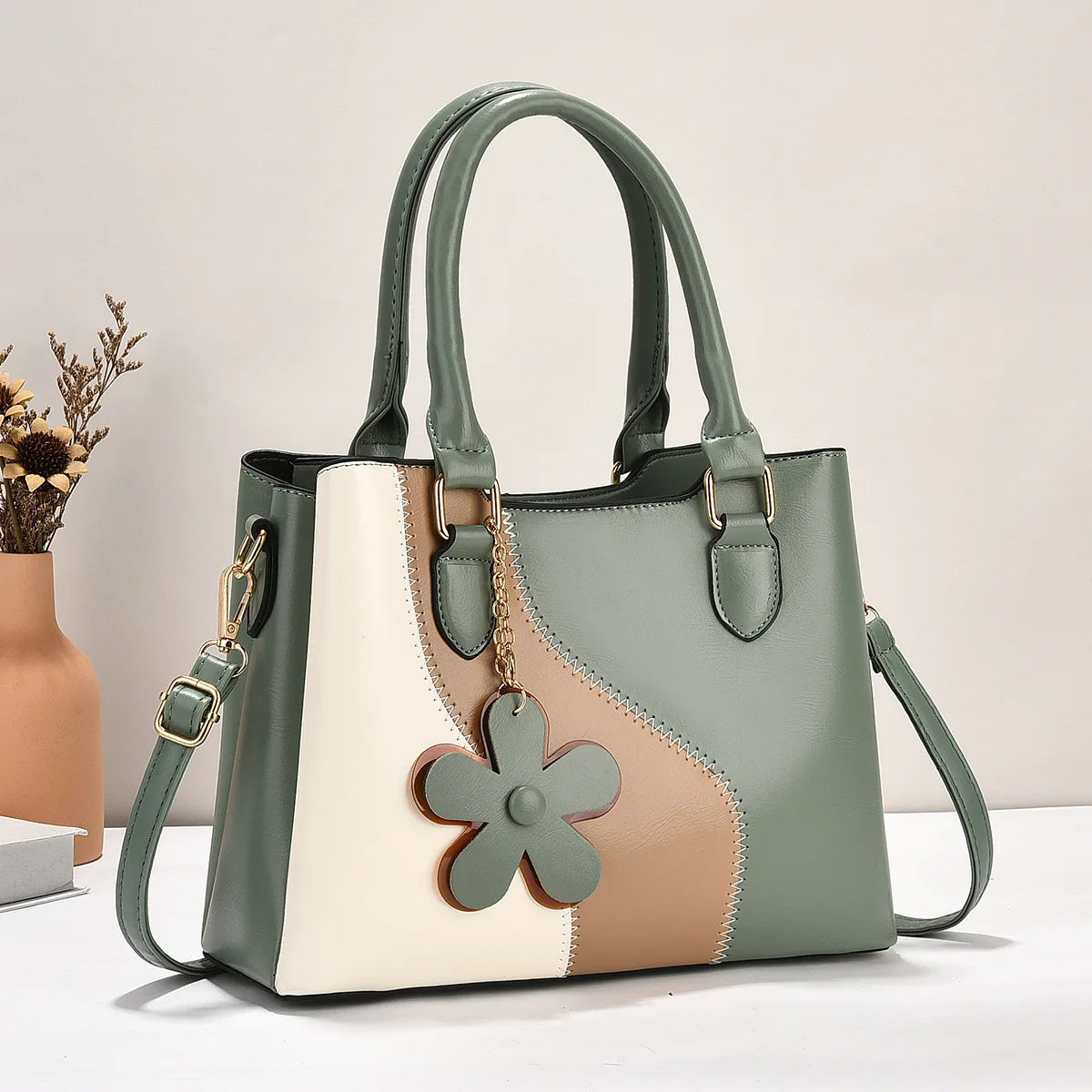 شنطة كتف فاخرة للنساء - 2024 Accept Customized Logo Hand Bag Des