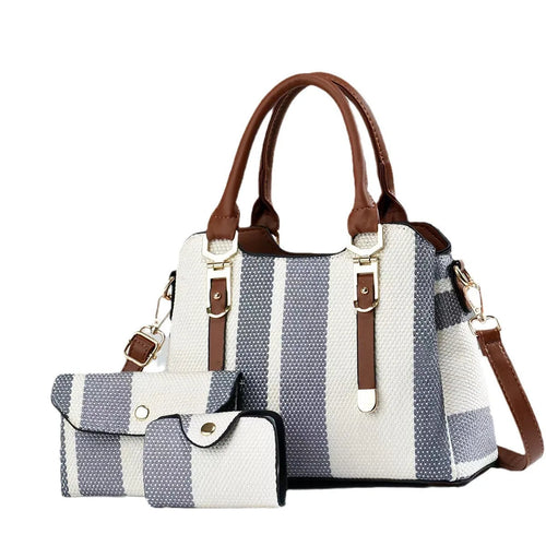 شنطة كتف كاجوال للنساء - 2024 Bags Set New Designer Purses High Q