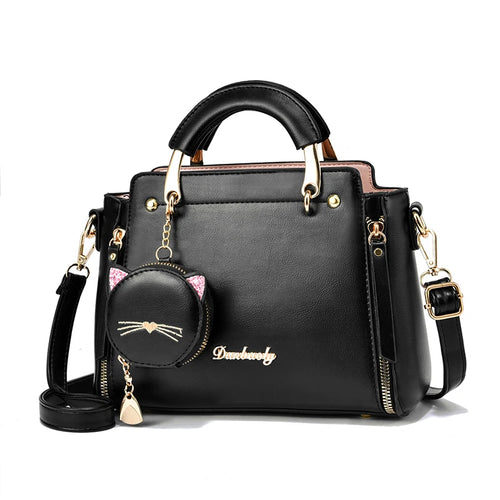شنطة كتف أنيقة للنساء - 2024 Fashion PU Leather High Quality Han
